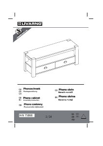 Hướng dẫn sử dụng Livarno IAN 75868 Ghế dài xem TV