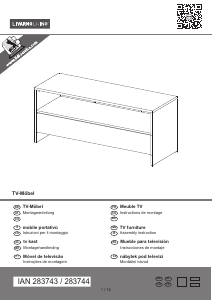 Priročnik Livarno IAN 283743 TV-element