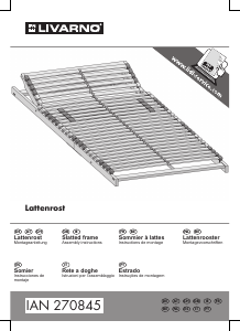 Manuale Livarno IAN 270845 Base a doghe