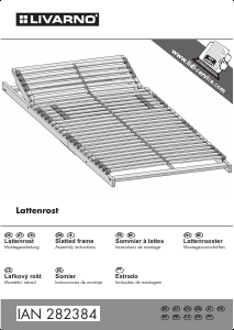 Hướng dẫn sử dụng Livarno IAN 282384 Thanh kê giường