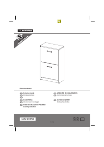 Hướng dẫn sử dụng Livarno IAN 90356 Tủ giày