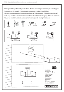 Manual Livarno IAN 73164 Shelf