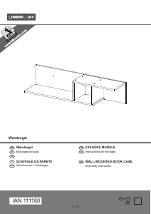 Hướng dẫn sử dụng Livarno IAN 111180 Kệ