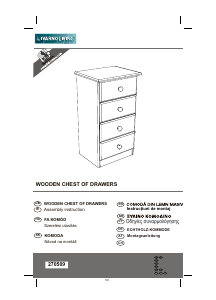 Manuale Livarno IAN 270509 Cassettiera