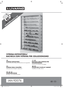 Manuale Livarno IAN 92076 Vetrina