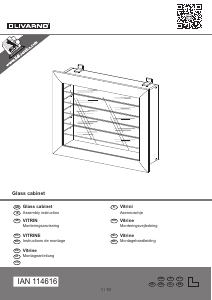 Manual Livarno IAN 114616 Vitrina