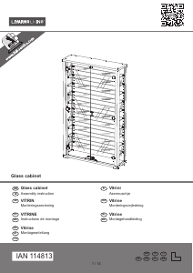 Priručnik Livarno IAN 114813 Vitrina