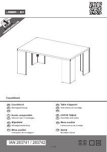 Manual de uso Livarno IAN 283742 Mesa de centro