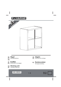 Bedienungsanleitung Livarno IAN 98506 Schrank