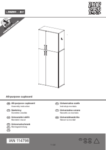 Посібник Livarno IAN 114798 Стінна шафа