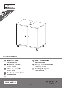 Manual de uso Livarno IAN 94850 Armario bajo