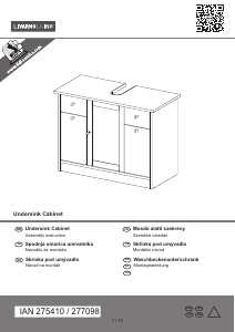 Hướng dẫn sử dụng Livarno IAN 275410 Tủ kệ