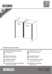 Instrukcja Livarno IAN 278446 Szafka stoj