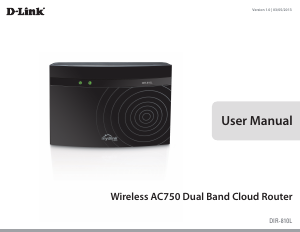 Manual D-Link DIR-810L Router