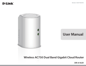 Manual D-Link DIR-818LW Router