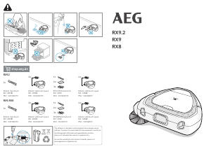 Kullanım kılavuzu AEG RX9-2-4ANM Elektrikli süpürge