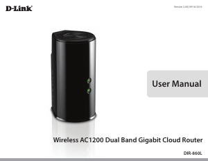 Manual D-Link DIR-860L Router