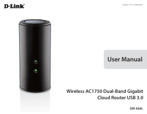 Manual D-Link DIR-868L Router