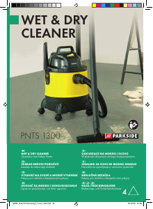 Manual Parkside PNTS 1300 Vacuum Cleaner