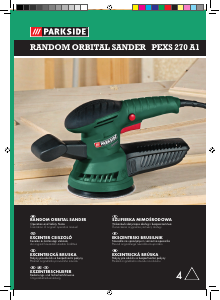 Manual Parkside IAN 61097 Random Orbital Sander