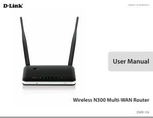 Handleiding D-Link DWR-116 Router