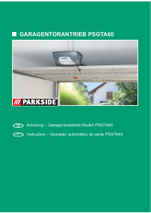 Manual Parkside PSGTA60 Abridor de porta de garagem