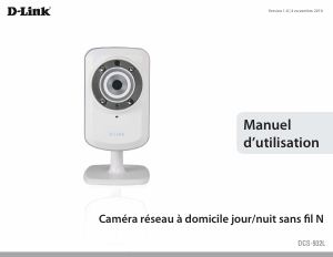 Mode d’emploi D-Link DCS-932L Webcam