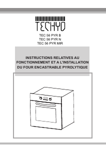 Mode d’emploi Techyo TEC56PYRN Four