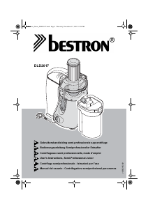 Manual Bestron DLD2017 Juicer
