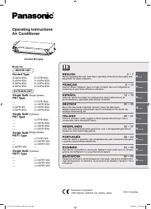 Manuale Panasonic S-50PN1E5A Condizionatore d’aria