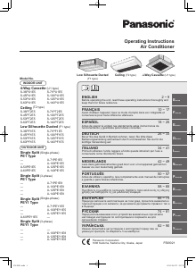 Manuale Panasonic S-36PT2E5 Condizionatore d’aria