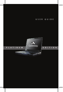 Manual Gateway MP6954 Laptop