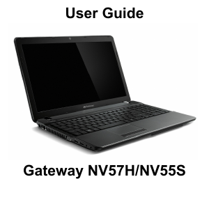 Handleiding Gateway NV55S Laptop