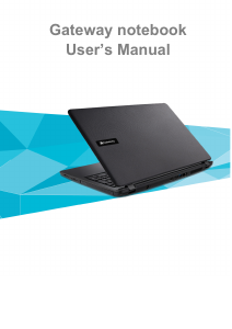 Manual Gateway NE527 Laptop
