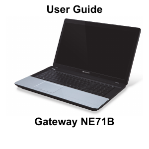 Manual Gateway NE71B Laptop