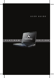 Handleiding Gateway MX6450 Laptop