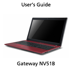 Handleiding Gateway NV51B Laptop