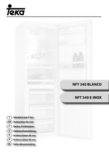 Mode d’emploi Teka NFT 340 E-INOX Réfrigérateur combiné