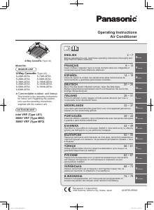 Manual de uso Panasonic S-28MU2E5A Aire acondicionado