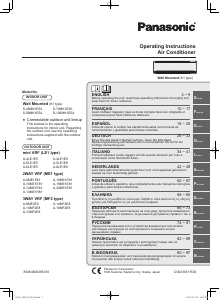 Manual Panasonic S-45MK1E5A Air Conditioner