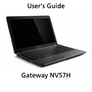 Manual Gateway NV57H Computador portátil