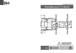 Bedienungsanleitung Ricoo S1844 Wandhalterung