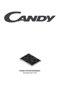 Manuale Candy PVE756X Piano cottura