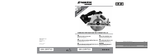 Manual Parkside PHKSAP 20-Li A1 Circular Saw