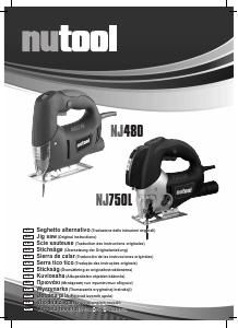 Manual Nutool JN750L Jigsaw