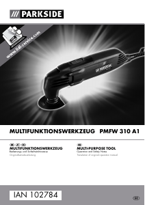 Manual Parkside PMFW 310 A1 Multitool