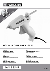 Handleiding Parkside PNKP 105 A1 Lijmpistool