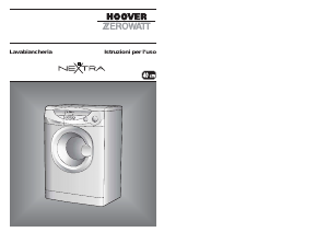 Manuale Hoover-Zerowatt Nextra Lavatrice