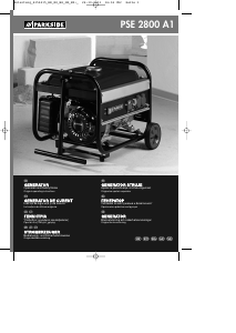 Priručnik Parkside IAN 70382 Generator