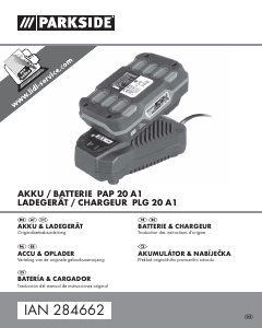 Mode d’emploi Parkside IAN 284662 Chargeur de batterie